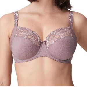 Prima Donna Lace Embellished Bra in light purple